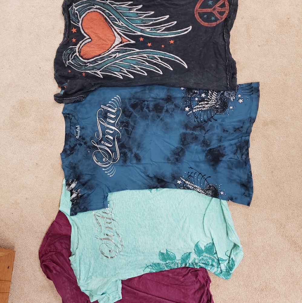 Sinful shirts